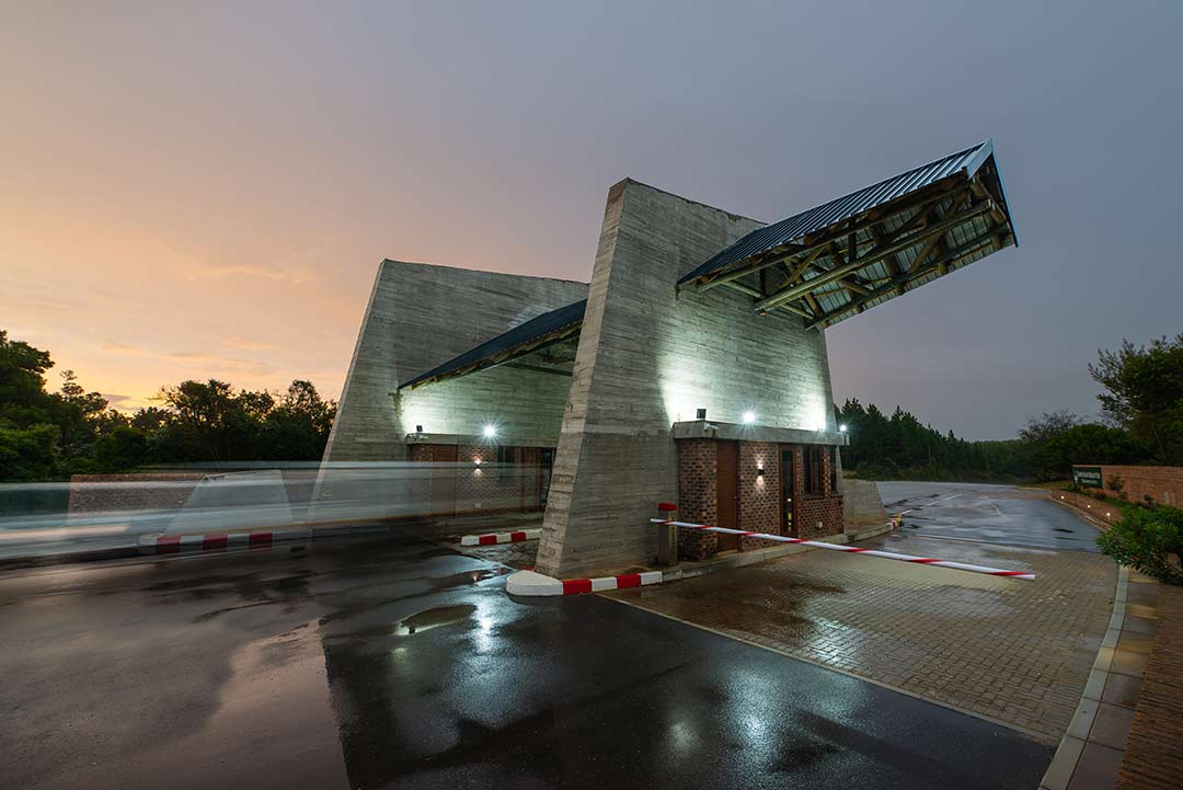 Architectural entrance to Tsitsikamma in the Garden Route National Park