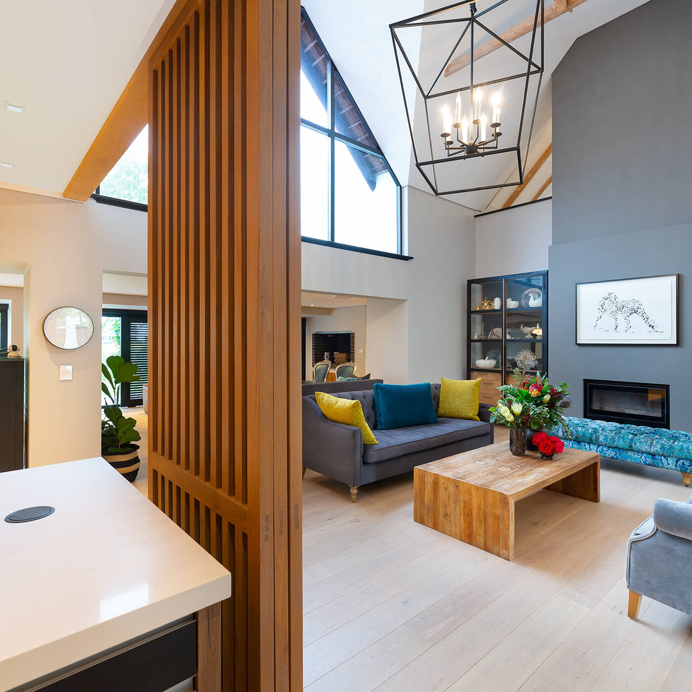 Modern fancourt villa interior by FC Holm architects