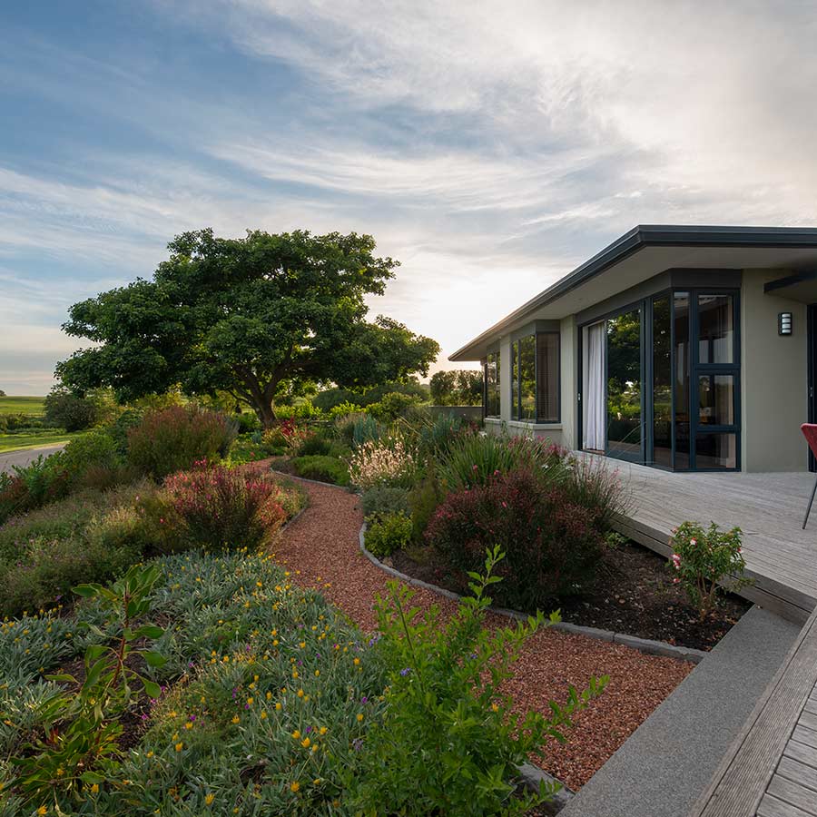 Landscape architectural scene in The Garden Route, South Africa.