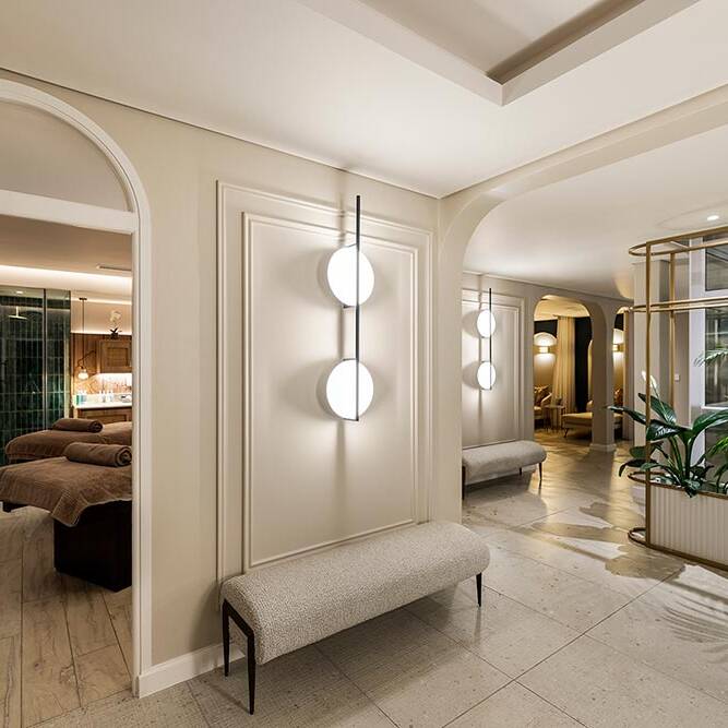 Architectural detail at fancourt Spa, George, South Africa