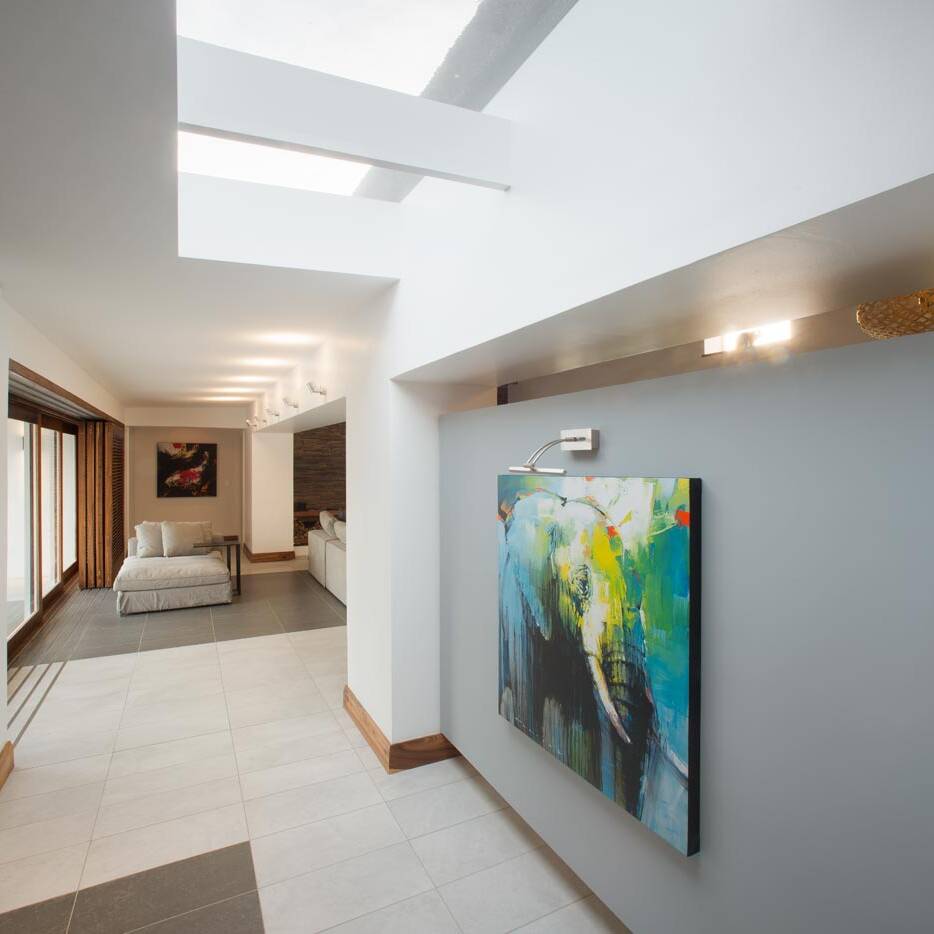 Interior view of modern Southern Cape home